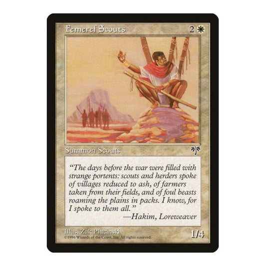 Femeref Scouts (MIR) #19 Common (Lightly Played) Mirage Magic: The Gathering: 1996