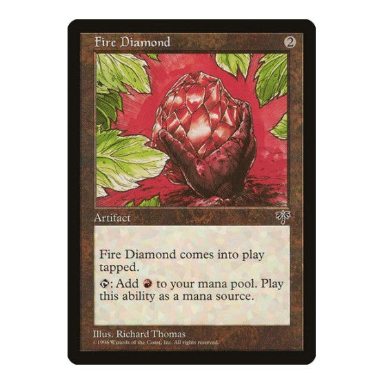 Fire Diamond (MIR) #302 Uncommon Mirage Magic: The Gathering: 1996