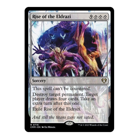 Rise of the Eldrazi (CMM) #716 Rare (Near Mint) Commander Masters Magic: The Gathering: 2023