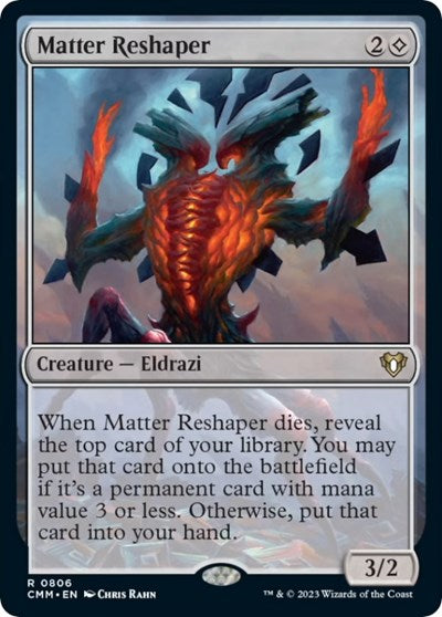 Matter Reshaper (CMM) #806 Rare (Near Mint) Commander Masters Magic: The Gathering: 2023