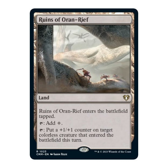 Ruins of Oran Rief (CMM) #1023 Rare (Lightly Played) Commander Masters Magic: The Gathering: 2023