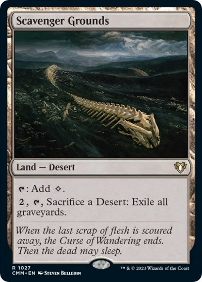 Scavenger Grounds (CMM) #1027 Rare (Lightly Played) Commander Masters Magic: 2023
