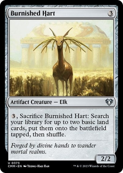 Burnished Hart (CMM) #373 Uncommon (Lightly Played) Commander Masters Magic: The Gathering: 2023