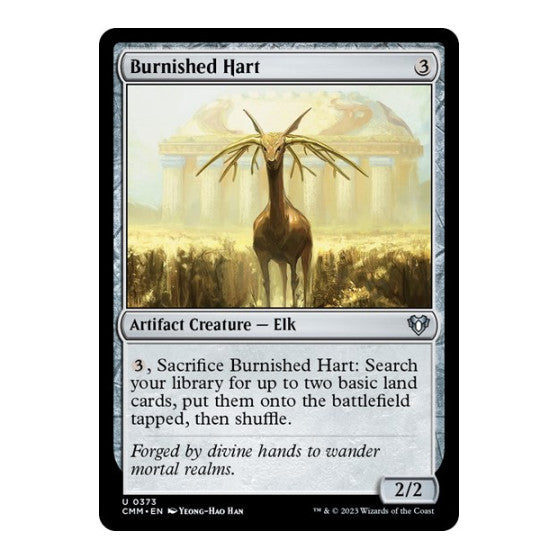 Burnished Hart (CMM) #373 Uncommon (Lightly Played) Commander Masters Magic: The Gathering: 2023