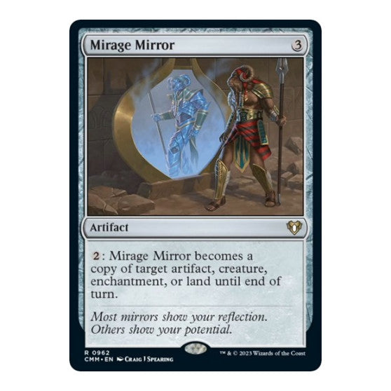 Mirage Mirror (CMM) #962 Rare (Lightly Played) Commander Masters Magic: The Gathering: 2023