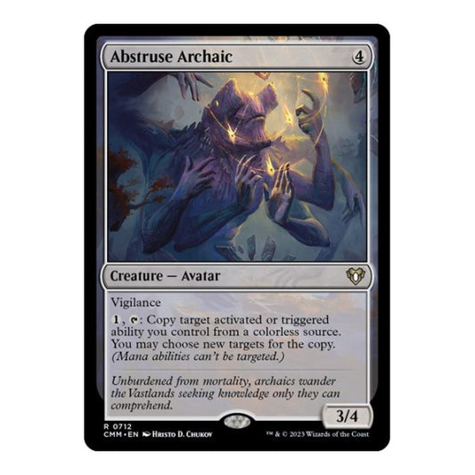 Abstruse Archaic (CMM) #712 Rare (Lightly Played) Commander Masters Magic: The Gathering: 2023