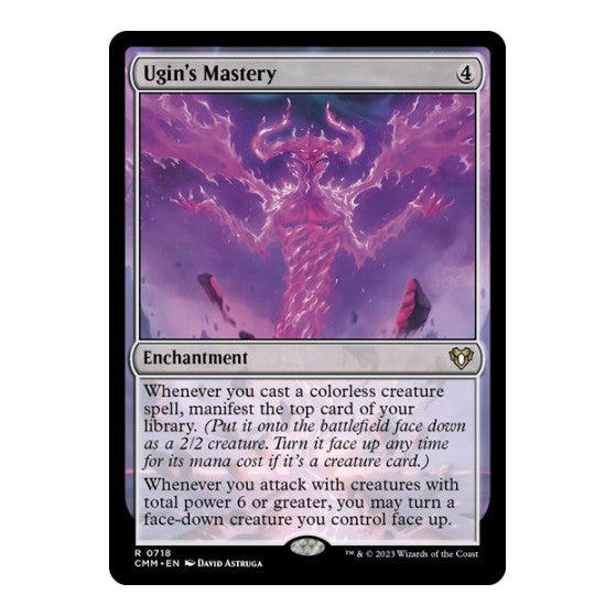 Ugins Mastery (CMM) #718 Rare (Lightly Played) Commander Masters Magic: The Gathering: 2023