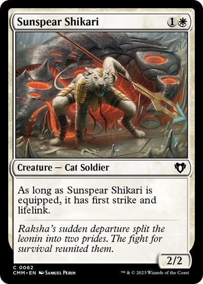 Sunspear Shikari (CMM) #62 Common (Lightly Played) Commander Masters Magic: The Gathering: 2023