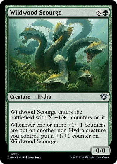 Wildwood Scourge (CMM) #332 Uncommon (Lightly Played) Commander Masters Magic: The Gathering: 2023