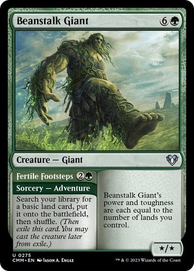 Beanstalk Giant (CMM) #275 Uncommon (Lightly Played) Commander Masters Magic: The Gathering: 2023