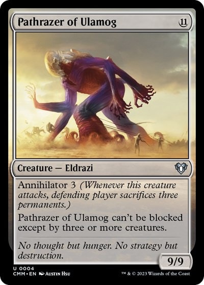 Pathrazer of Ulamog (CMM) #4 Uncommon (Lightly Played) Commander Masters Magic: The Gathering: 2023