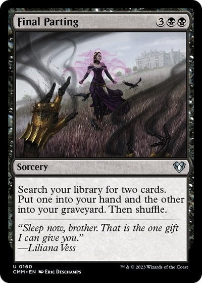 Final Parting (CMM) #160 Uncommon (Lightly Played) Commander Masters Magic: The Gathering: 2023