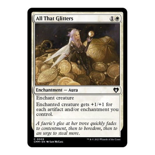 All That Glitters (CMM) #9 Common (Lightly Played) Commander Masters Magic: The Gathering: 2023