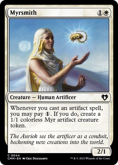 Myrsmith (CMM) #44 Common (Lightly Played) Commander Masters Magic: The Gathering: 2023