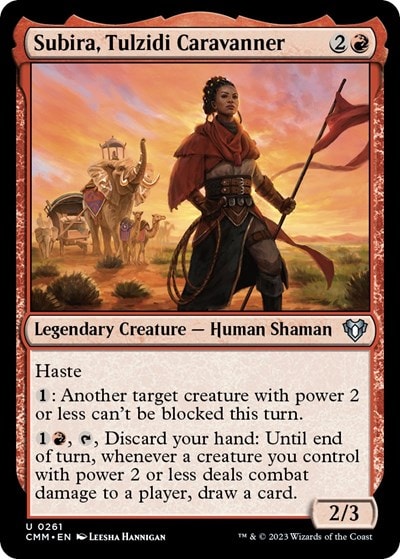 Subira Tulzidi Caravanner (CMM) #261 Uncommon (Lightly Played) Commander Masters Magic: The Gathering: 2023