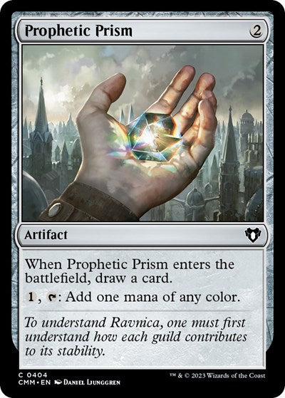 Prophetic Prism (CMM) #404 Common (Lightly Played) Commander Masters Magic: 2023