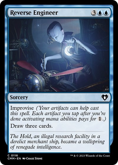 Reverse Engineer (CMM) #116 Common (Lightly Played) Commander Masters Magic: The Gathering: 2023