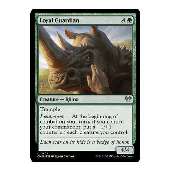 Loyal Guardian (CMM) #304 Uncommon (Lightly Played) Commander Masters Magic: The Gathering: 2023