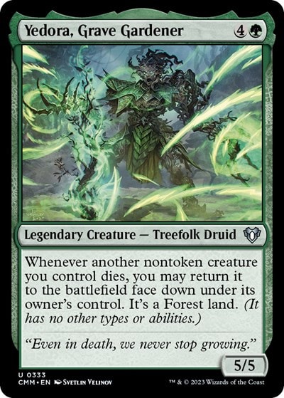 Yedora Grave Gardener (CMM) #333 Uncommon (Lightly Played) Commander Masters Magic: The Gathering: 2023