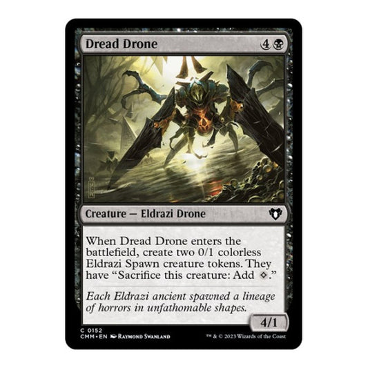 Dread Drone (CMM) #152 Common (Lightly Played) Commander Masters Magic: The Gathering: 2023