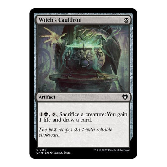 Witch's Cauldron (CMM) #199 Common (Lightly Played) Commander Masters Magic: The Gathering: 2023