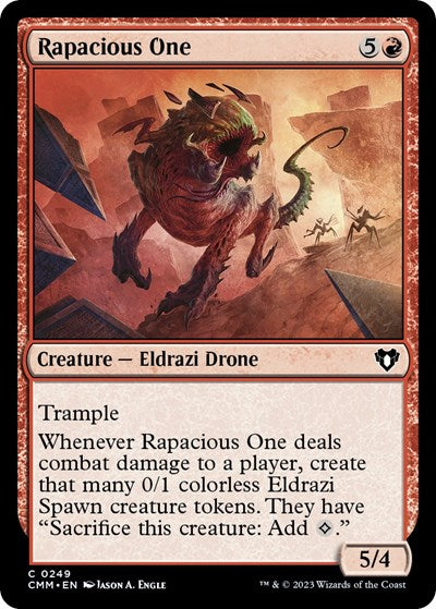 Rapacious One (CMM) #249 Common (Lightly Played) Commander Masters Magic: 2023