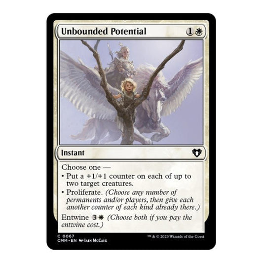 Unbounded Potential (CMM) #67 Common Commander Masters Magic: The Gathering: 2023