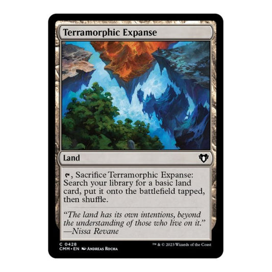 Terramorphic Expanse (CMM) #428 Common (Lightly Played) Commander Masters Magic: The Gathering: 2023