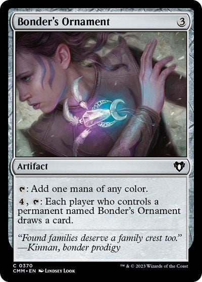 Bonders Ornament (CMM) #370 Common (Lightly Played) Commander Masters Magic: The Gathering: 2023