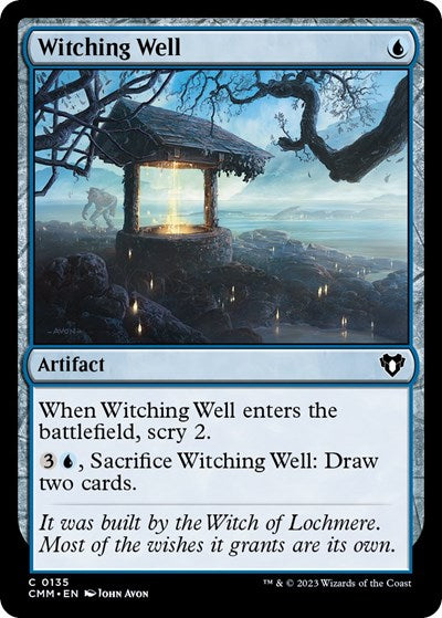 Witching Well (CMM) #135 Common (Lightly Played) Commander Masters Magic: The Gathering: 2023