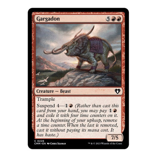 Gargadon (CMM) #226 Common Commander Masters Magic: The Gathering: 2023