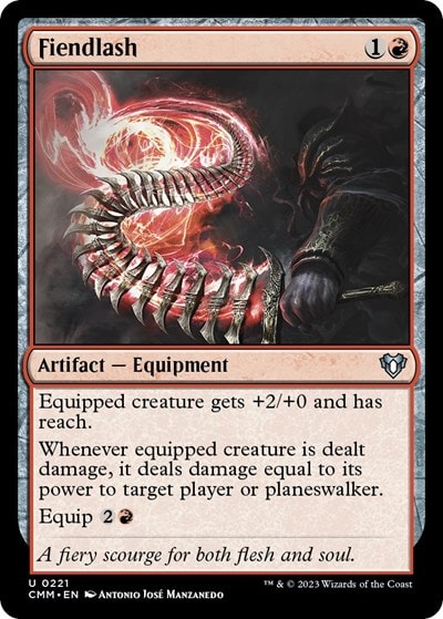 Fiendlash (CMM) #221 Uncommon (Lightly Played) Commander Masters Magic: The Gathering: 2023