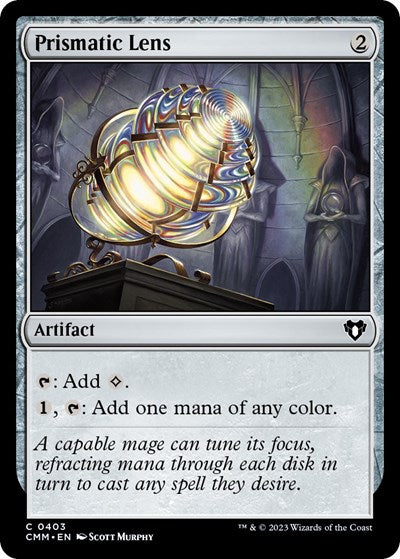 Prismatic Lens (CMM) #403 Common (Lightly Played) Commander Masters Magic: The Gathering: 2023