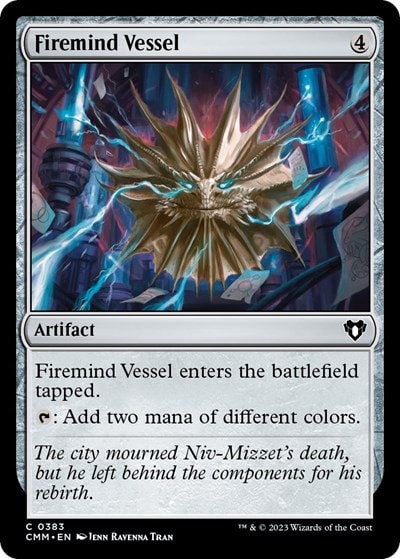 Firemind Vessel (CMM) #383 Common (Lightly Played) Commander Masters Magic: The Gathering: 2023
