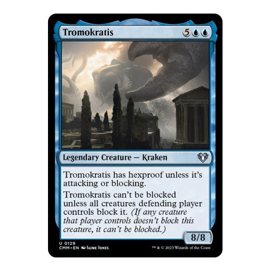 Tromokratis (CMM) #129 Uncommon (Lightly Played) Commander Masters Magic: The Gathering: 2023