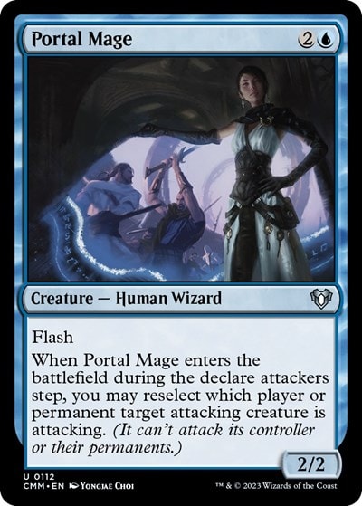Portal Mage (CMM) #112 Uncommon (Lightly Played) Commander Masters Magic: The Gathering: 2023