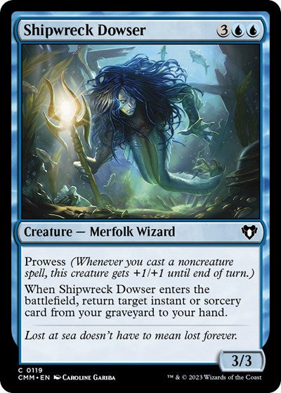 Shipwreck Dowser (CMM) #119 Common (Lightly Played) Commander Masters Magic: The Gathering: 2023