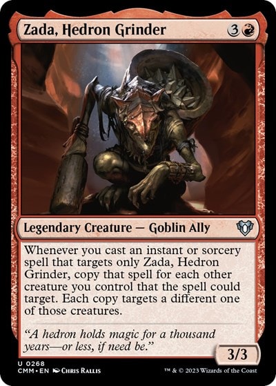 Zada Hedron Grinder (CMM) #268 Uncommon (Lightly Played) Commander Masters Magic: The Gathering: 2023