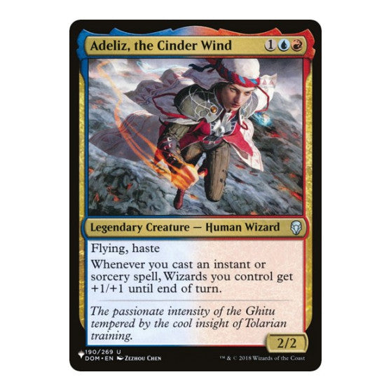 Adeliz, the Cinder Wind (LIST) #190/269 Uncommon (Lightly Played) The List Reprints Magic: The Gathering: 2026