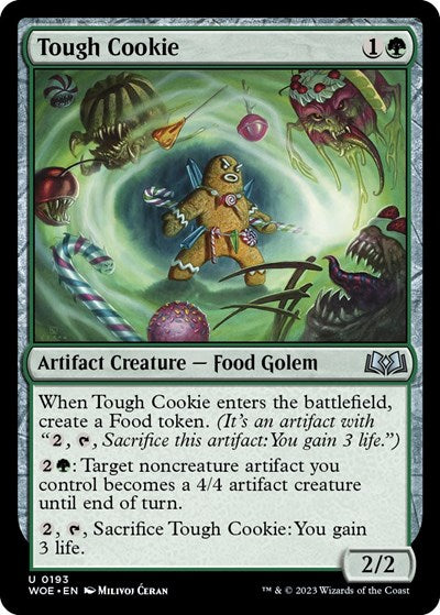 Tough Cookie (WOE) #193 Uncommon (Lightly Played) Wilds of Eldraine Magic: 2023