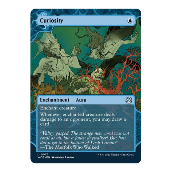 Curiosity (WOT) #17 Uncommon Wilds of Eldraine: Enchanting Tales Magic: The Gathering: 2023