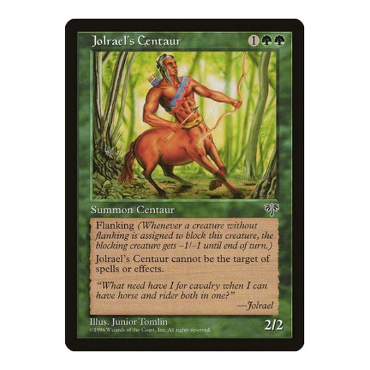 Jolrael's Centaur (MIR) #222 Common (Lightly Played) Mirage Magic: The Gathering: 1996