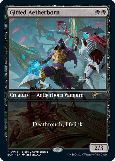 Gifted Aetherborn (GAME) #13 P (Near Mint) Game Day & Store Championship Promos Magic: 2026