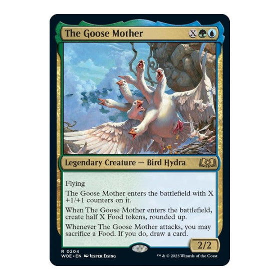 The Goose Mother (WOE) #204 Rare (Lightly Played) Wilds of Eldraine Magic: The Gathering: 2023