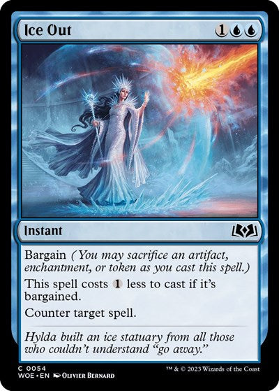 Ice Out (WOE) #54 Common (Lightly Played) Wilds of Eldraine Magic: The Gathering: 2023