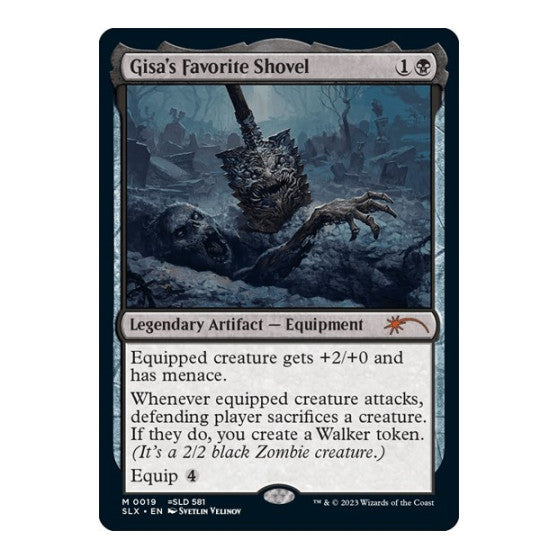 Gisa's Favorite Shovel (SLX) #19 Mythic Rare (Lightly Played) SLX Cards Magic: The Gathering: 2026