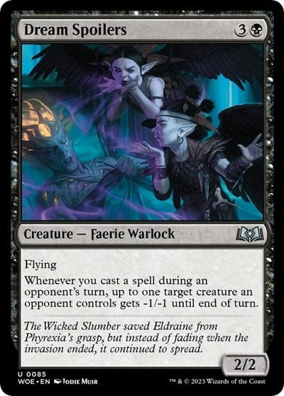 Dream Spoilers (WOE) #85 Uncommon (Lightly Played) Wilds of Eldraine Magic: The Gathering: 2023