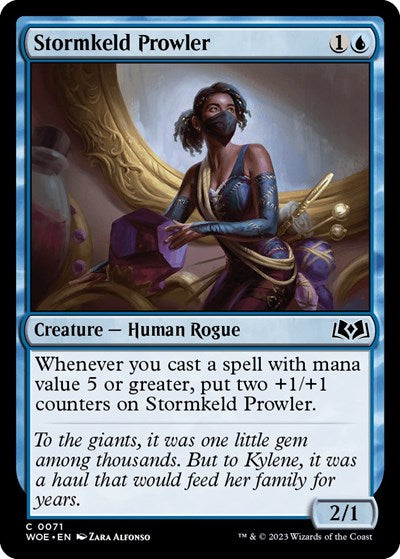 Stormkeld Prowler (WOE) #71 Common (Lightly Played) Wilds of Eldraine Magic: The Gathering: 2023