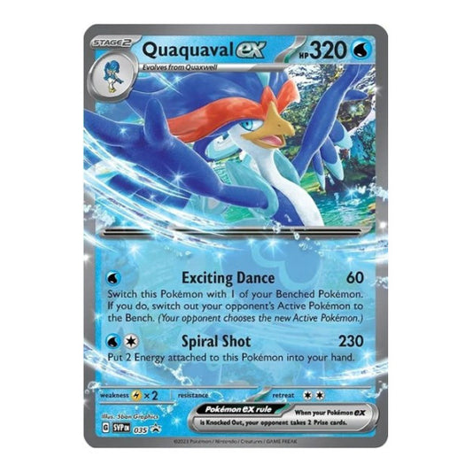 Quaquaval ex - 035 (SVP) #035 Promo (Holofoil Near Mint) SV: Scarlet & Violet Promo Cards Pokemon: 2023