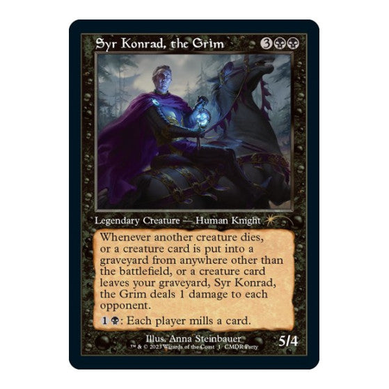 Syr Konrad, the Grim (Retro Frame) (WPN) #1 Promo (Lightly Played) WPN & Gateway Promos Magic: The Gathering: 2026